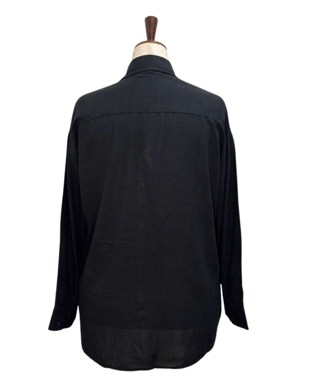 Viridian Patch Button-Up Blouse