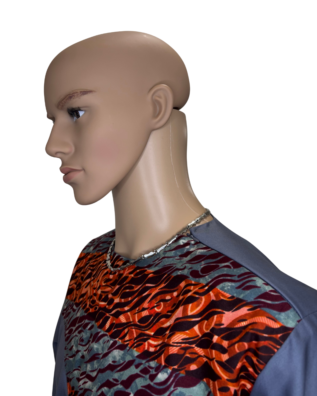 Ashline Lane Long Sleeves African Print Shirt