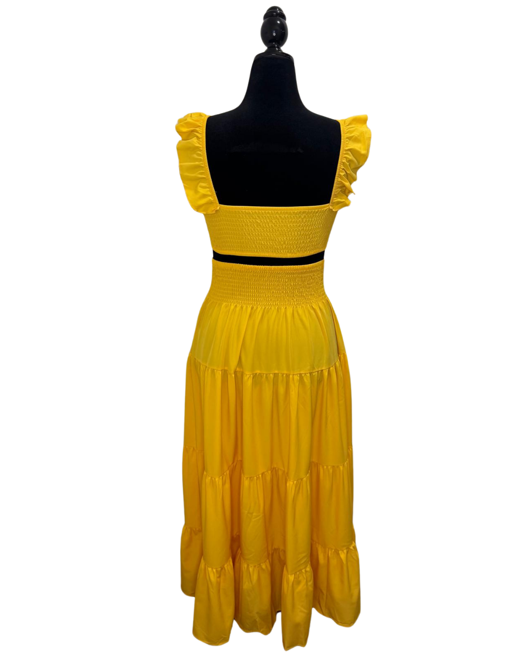 Marigold Flare Two-Piece Set