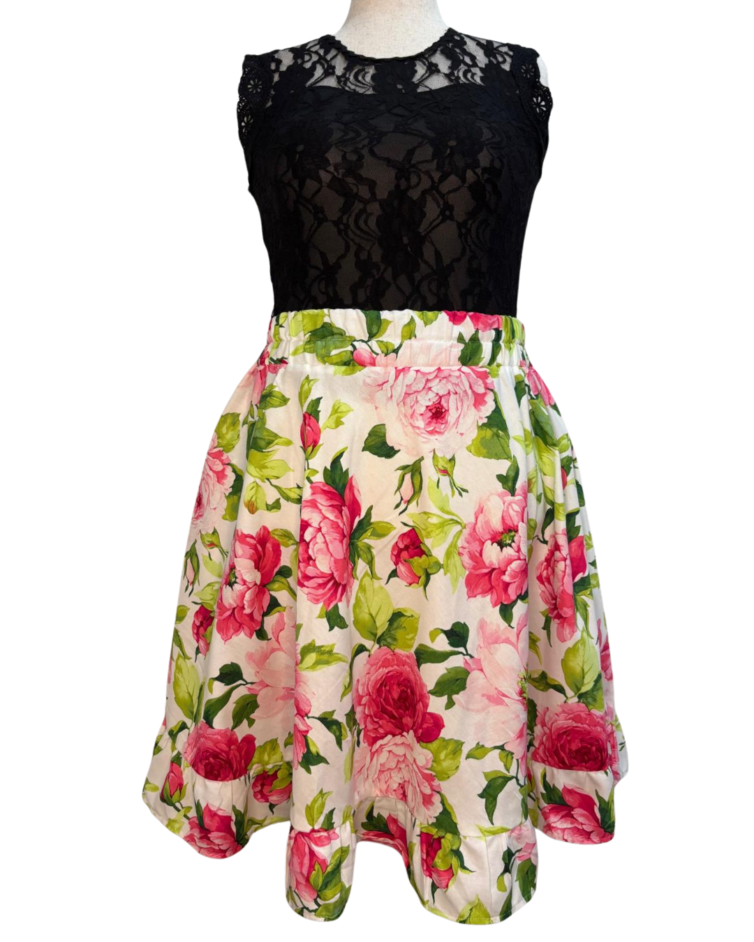 Floral Midi Skirt