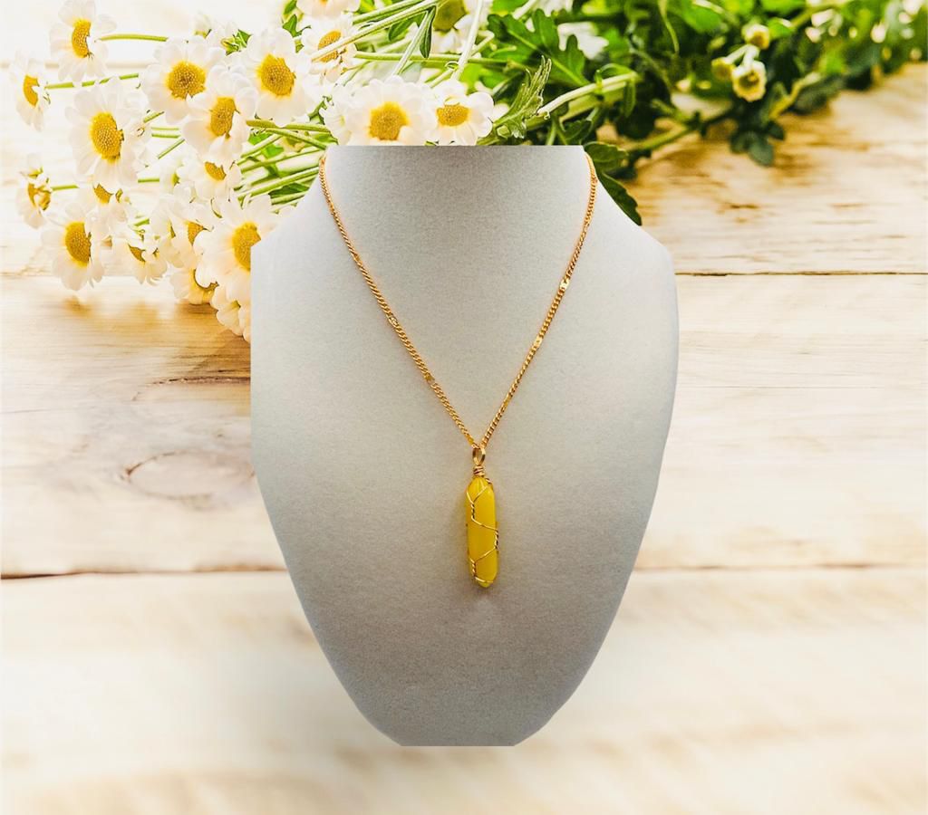 Citrine Light Necklace