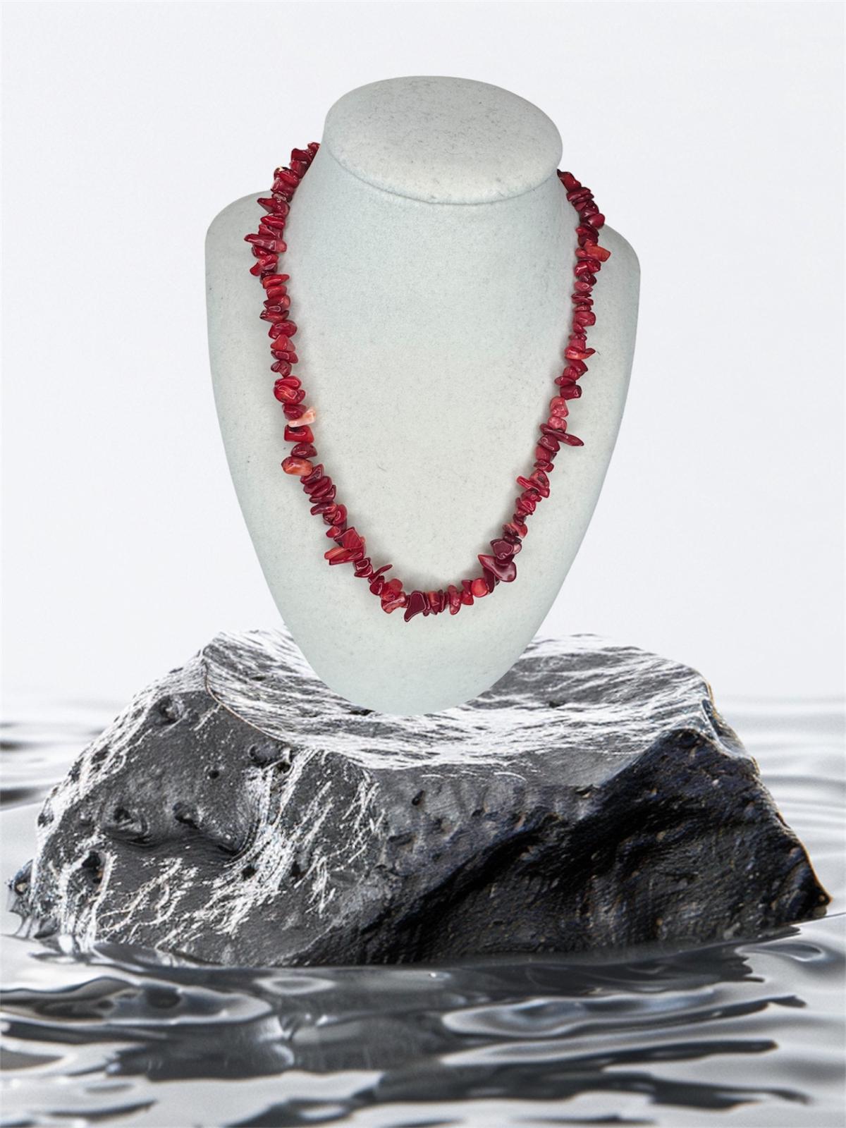 Crimson Coral Necklace