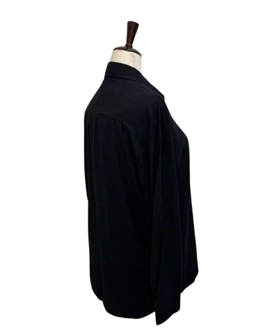 Viridian Patch Button-Up Blouse