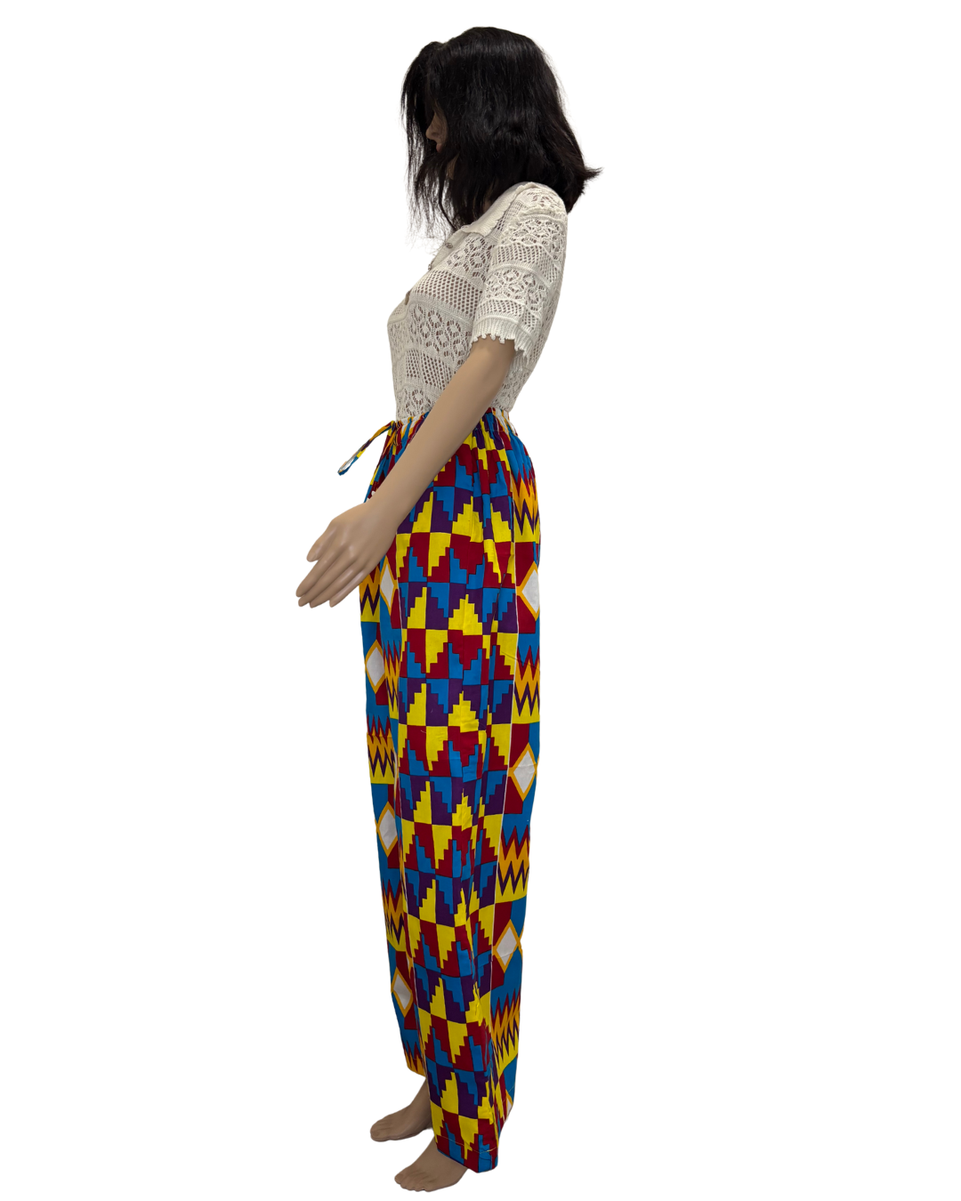 AfroPop Kente Baggy Pants
