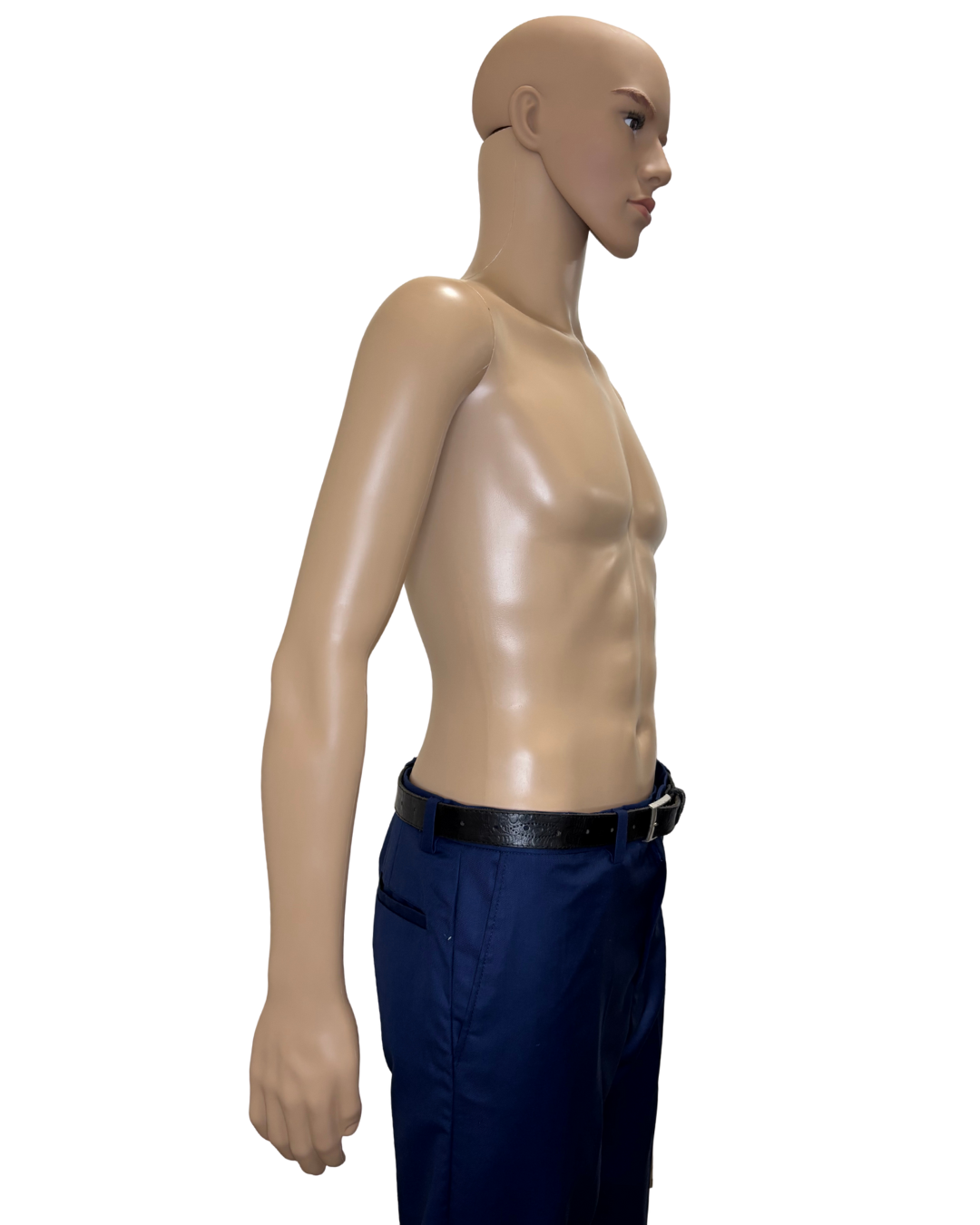 Blue-Black Tailored Pants