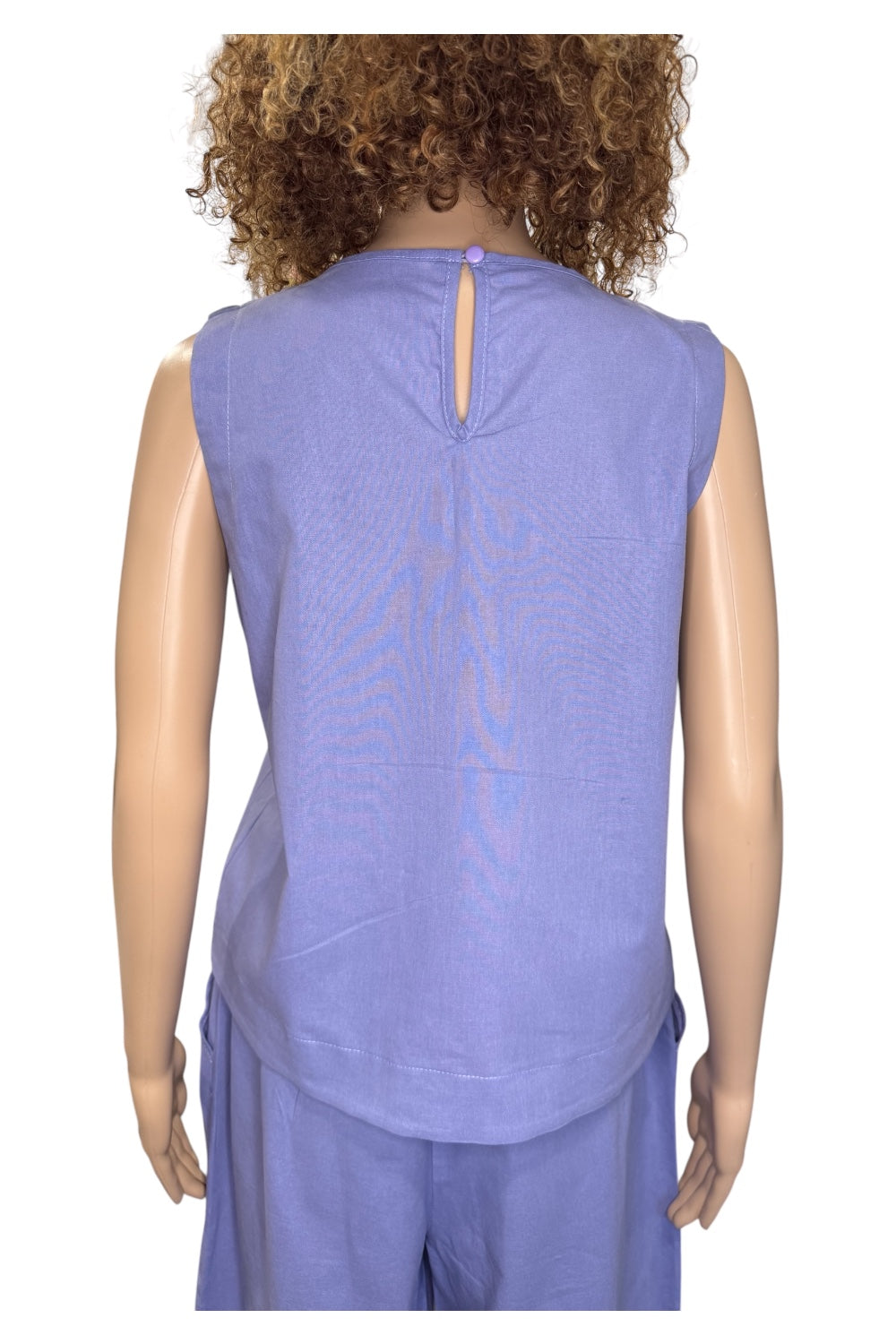 Periwinkle Panel Two-Piece Set