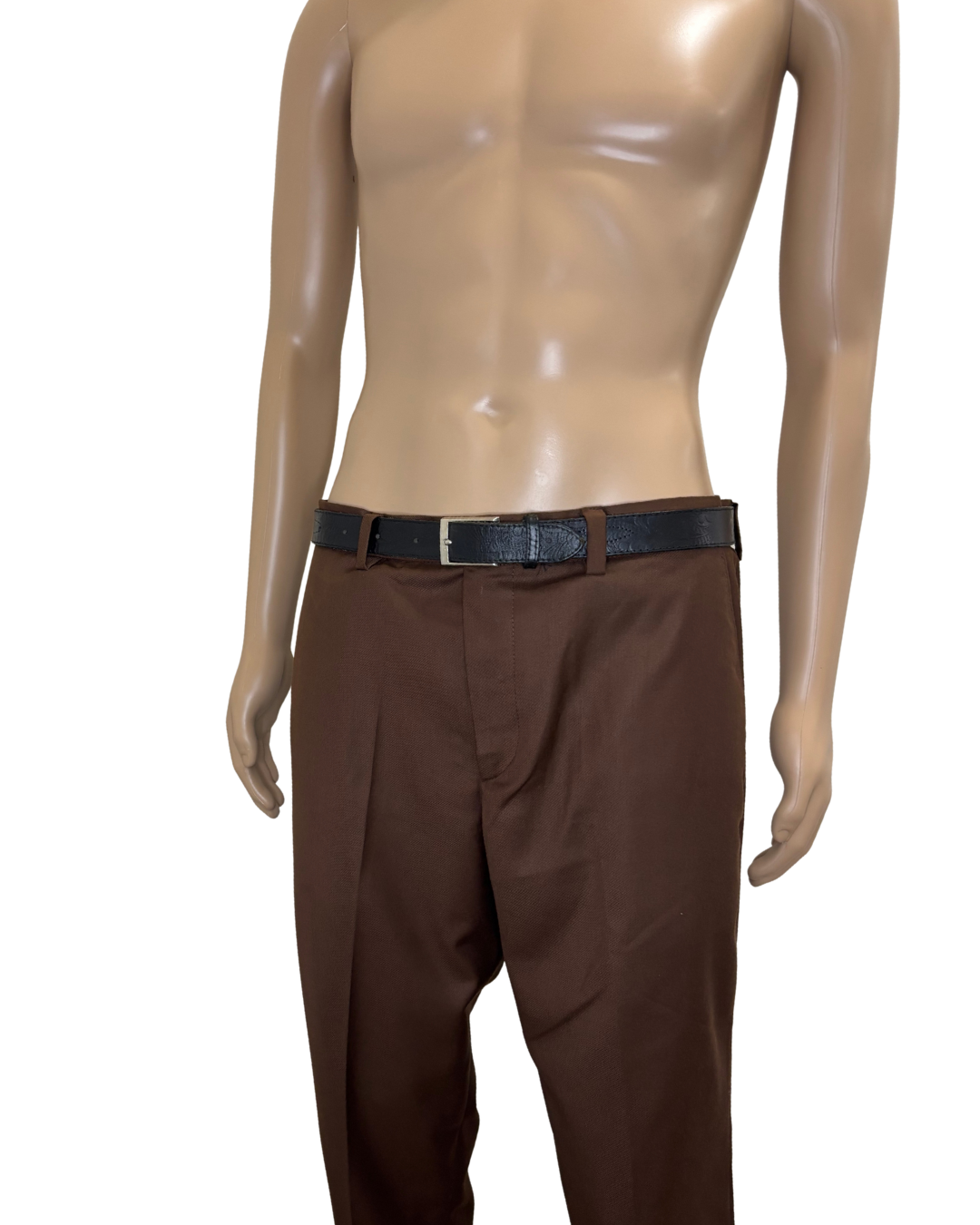 Brown Tailored Pants