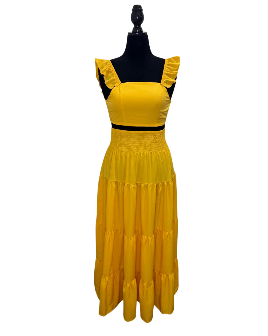 Marigold Flare Two-Piece Set