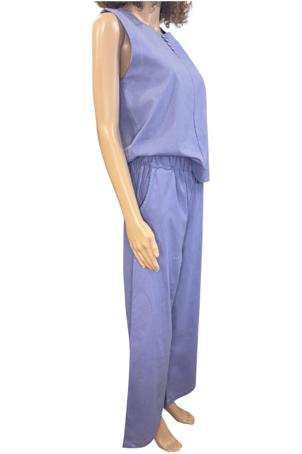 Periwinkle Panel Two-Piece Set