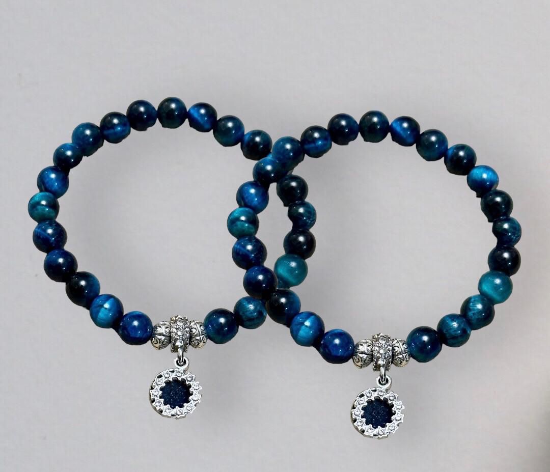 Blue Eclipse Bracelet
