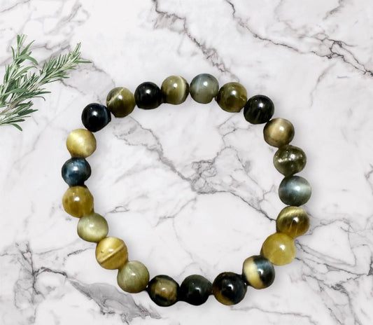 Olive Dawn Beaded Bracelet