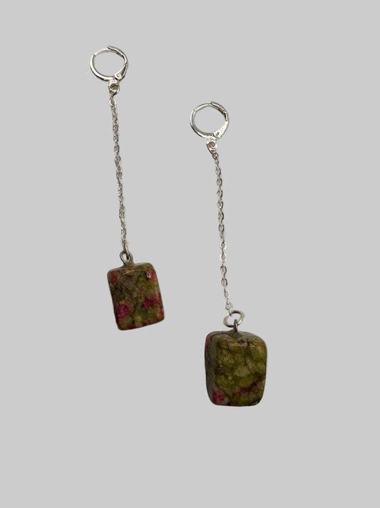 Garden Moss Drops Earrings