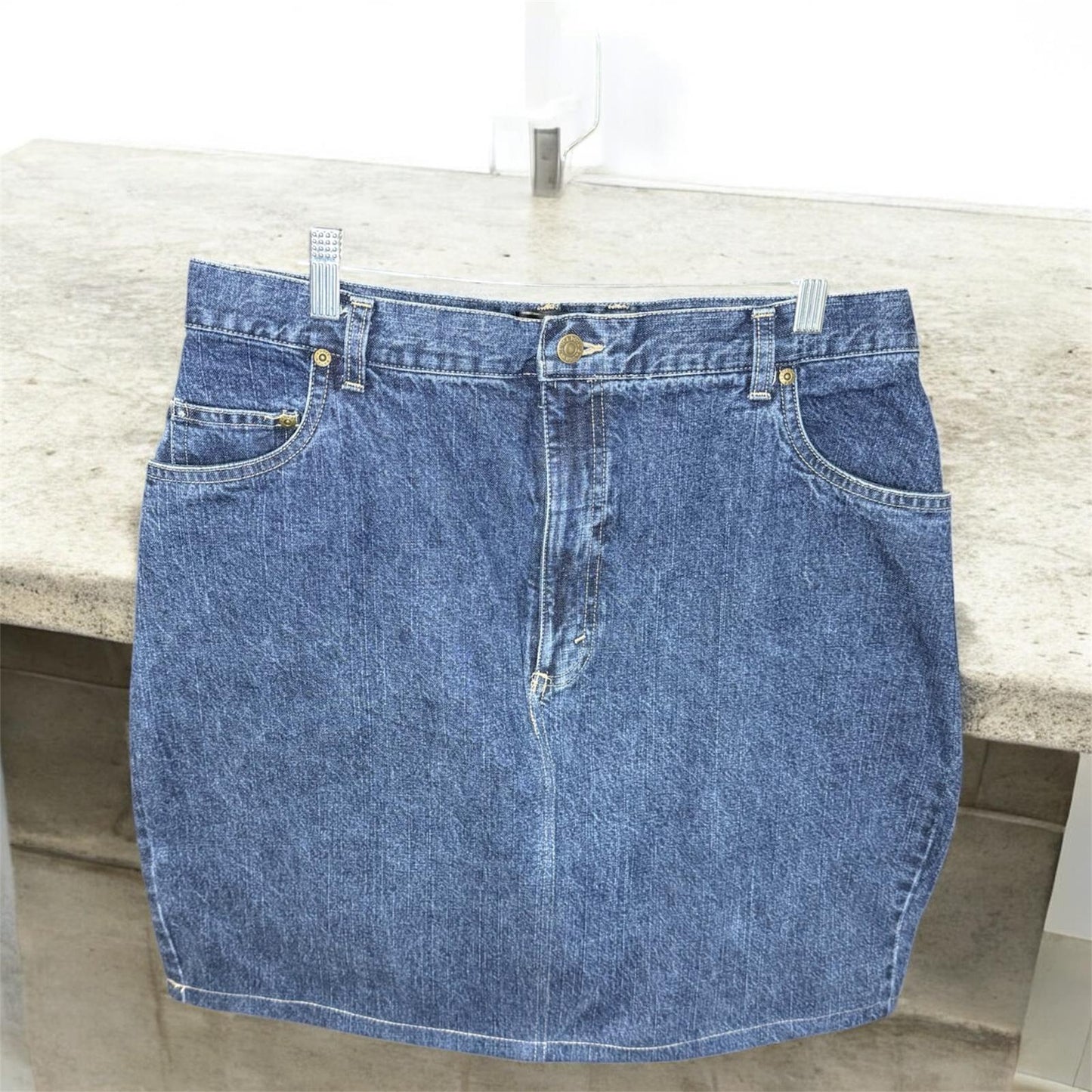 Vintage Vibe Denim Skirt