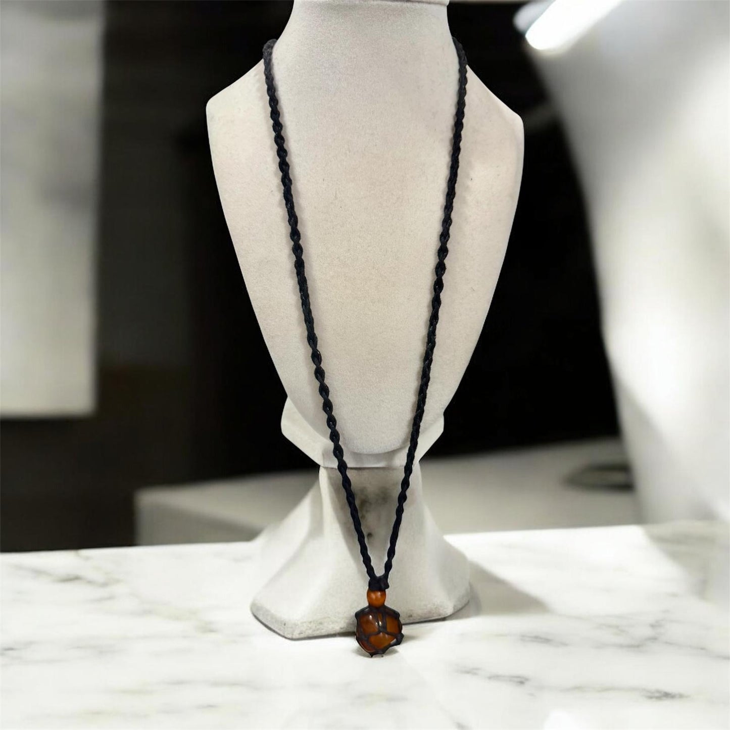 Sunfire Knot Necklace