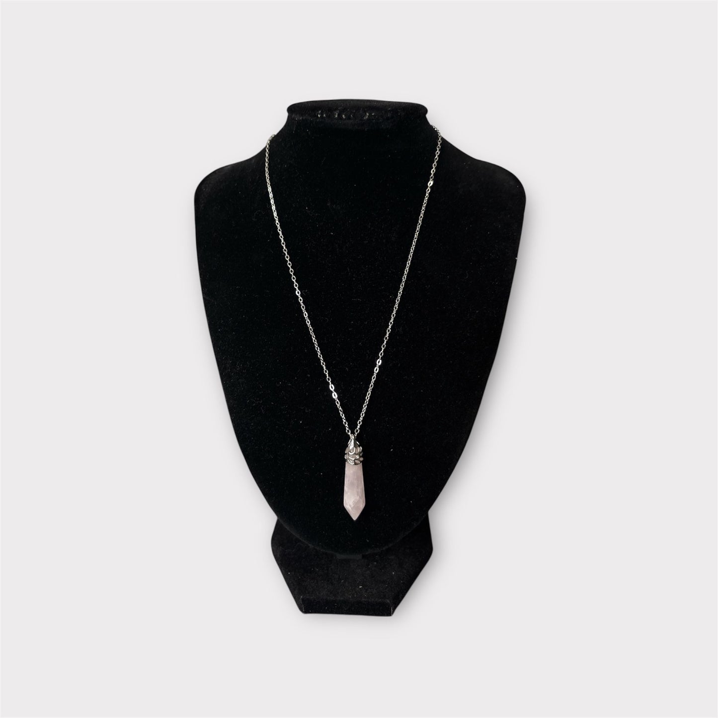 Silver Necklace with Pendants